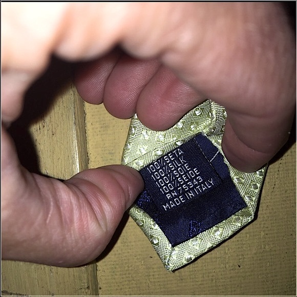 NWT FEDERICO BERATELLI ITALY 100% SILK NECKTIE MEN - Picture 3 of 3